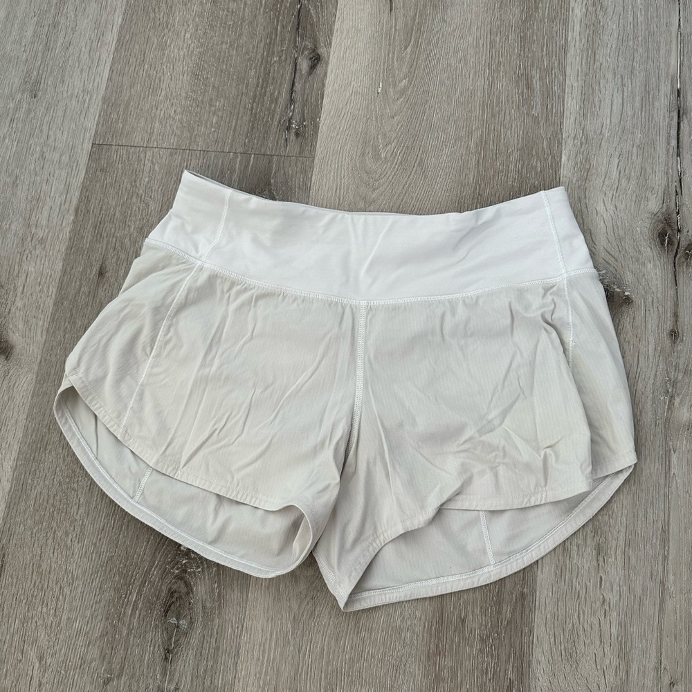 Lululemon speed up short white
